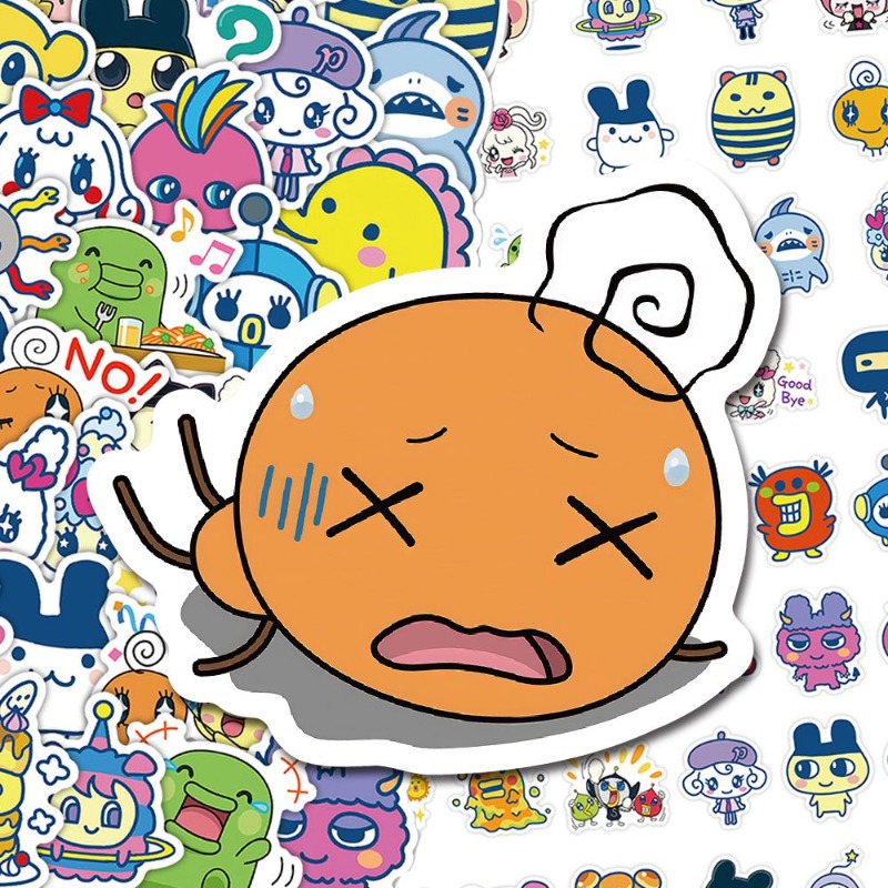 Japanese Tamagotchi Stickers E - огляд і ціна Laptop Accessories Case